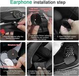 EJEAS Q8 5G Mesh Bluetooth helmet intercom with Mesh 3.0 for 6 riders DSP noise cancellation IP67 waterproof motorcycle communication system