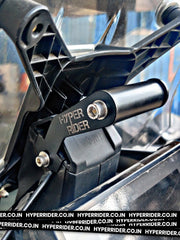 Hyperrider GPS Mount for KTM Adventure 250 and 390 Aluminium Navigation Bracket Above TFT Display