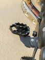 LEGUNDARY CUSTOM Himalayan 450 Rallytrek Footrest Black Powder Coated Wide Foot Pegs