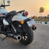 Rhino Racing SG-V2 stainless steel polished exhaust for Royal Enfield Shotgun 650