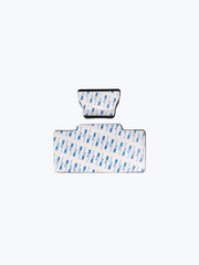 Legundary Custom Fort Knox 45L aluminium motorcycle top case with backrest pad black and silver touring storage box