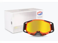 GOGGLES 100% -212 RED GOLD TINT