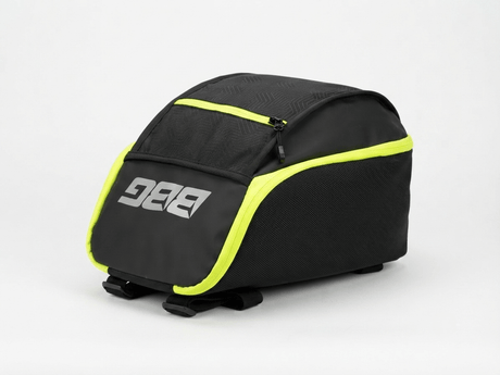 BBG convertible motorcycle helmet bag and sling backpack