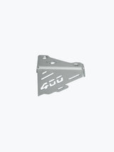 Legundary Custom Tricorn front oil cap for Triumph Scrambler 400 X silver aluminium engine cap