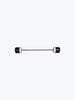 Legundary Custom KTM ADV 890 Rotex Front Wheel Slider black silver CNC aluminium axle fork protection guard