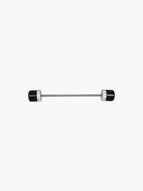 Legundary Custom KTM ADV 890 Rotex Front Wheel Slider black silver CNC aluminium axle fork protection guard
