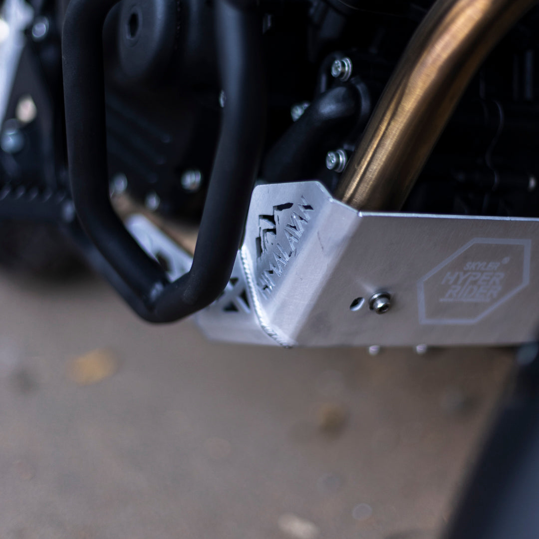 Hyperrider Aluminium Bash Plate for Royal Enfield Guerrilla 450 and Himalayan 450