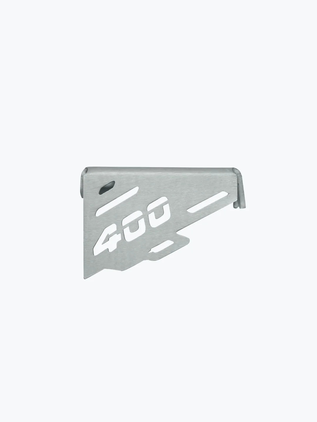 Legundary Custom Tricorn front oil cap for Triumph Scrambler 400 X silver aluminium engine cap