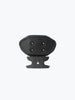 Legundary Custom Backrest for Bajaj Dominar 400 Black Mild Steel Frame Rexine Cushion Pillion Support
