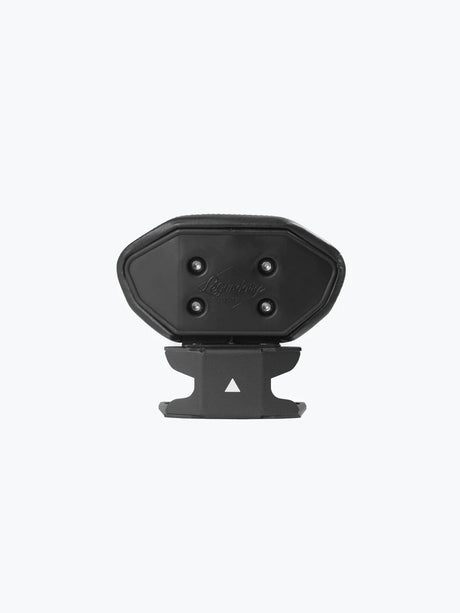 Legundary Custom Backrest for Bajaj Dominar 400 Black Mild Steel Frame Rexine Cushion Pillion Support