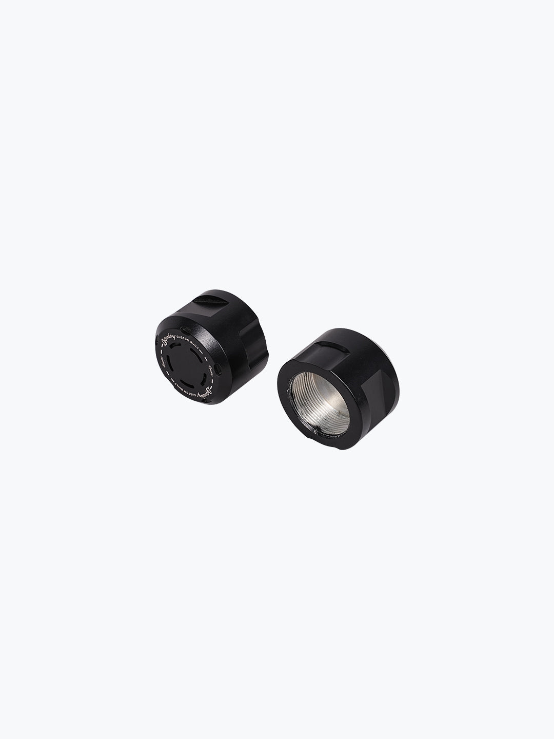 Legundary Custom KTM ADV 890 Rotex Front Wheel Slider black silver CNC aluminium axle fork protection guard