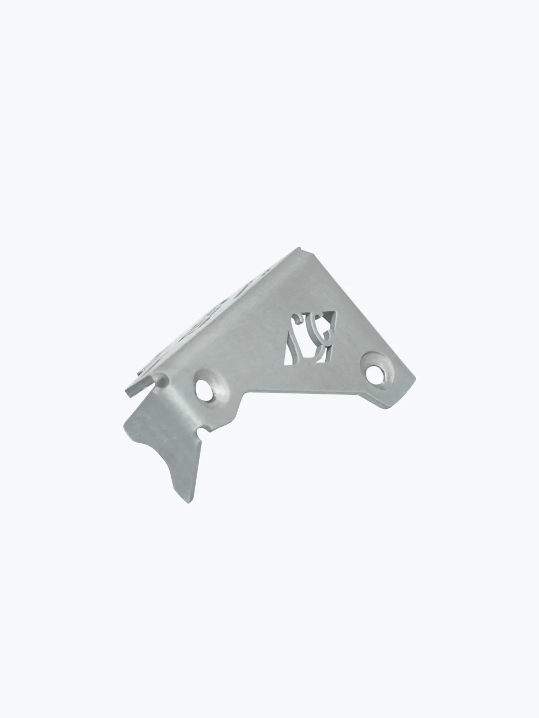 Legundary Custom Tricorn front oil cap for Triumph Scrambler 400 X silver aluminium engine cap