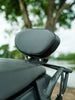Legundary Custom Backrest for Bajaj Dominar 400 Black Mild Steel Frame Rexine Cushion Pillion Support
