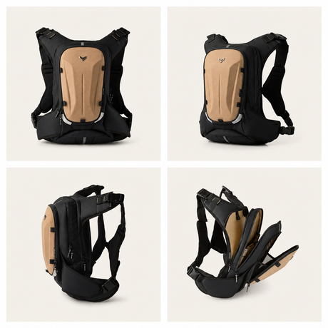 Vantora Prime Hydration Backpack 25L for adventure riding, motorcycle touring and outdoor travel