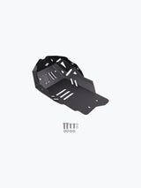Legundary Custom KTM ADV 390 2025 vambrace bash plate black aluminium engine sump guard skid plate