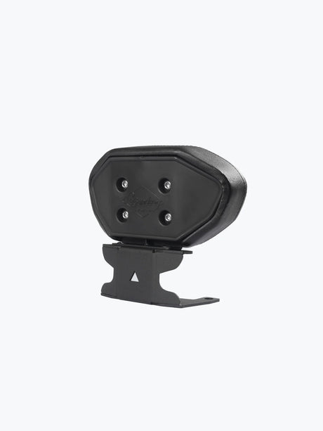 Legundary Custom Backrest for Bajaj Dominar 400 Black Mild Steel Frame Rexine Cushion Pillion Support