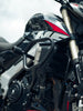 Legundary Custom Pegasus Crash Guard with Slider for Bajaj Pulsar NS400Z Black Mild Steel Engine Protection Bar