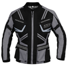 BBG Indiana Adventure motorcycle riding jacket with chest guard and CE Level 2 armour