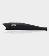 Moto Torque Shark Black Performance Exhaust for Royal Enfield UCE Models