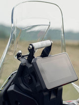Legundary Custom KTM ADV 390 2025 Ploigos GPS mount mild steel aluminium navigation holder black silver