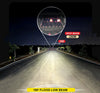 Maddog Lycan Auxiliary LED Lights 10800 Lumens Dual Mode Spot and Flood for Motorcycle IP67 Waterproof