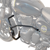 Auto Engina Crash Leg Guard for Royal Enfield Hunter 350 27mm 22mm Mild Steel Gloss Black with Sliders