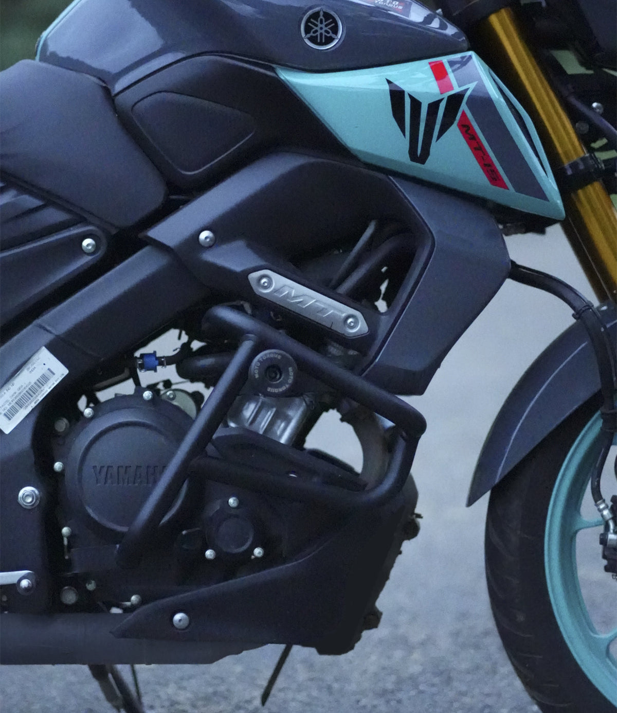 Moto Torque Alpha Crash Guard V2.0 Black for Yamaha MT-15