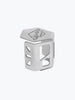 Legendary Custom Interceptor 650 rear brake fluid cap stainless steel silver reservoir cover