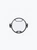Legendary Custom Interceptor 650 oculus headlight shield black mild steel guard