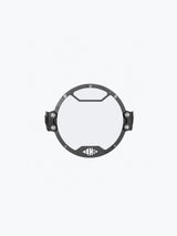 Legendary Custom Interceptor 650 oculus headlight shield black mild steel guard