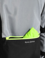 Royal Enfield Crossroader V2 Grey Neon Class A riding jacket