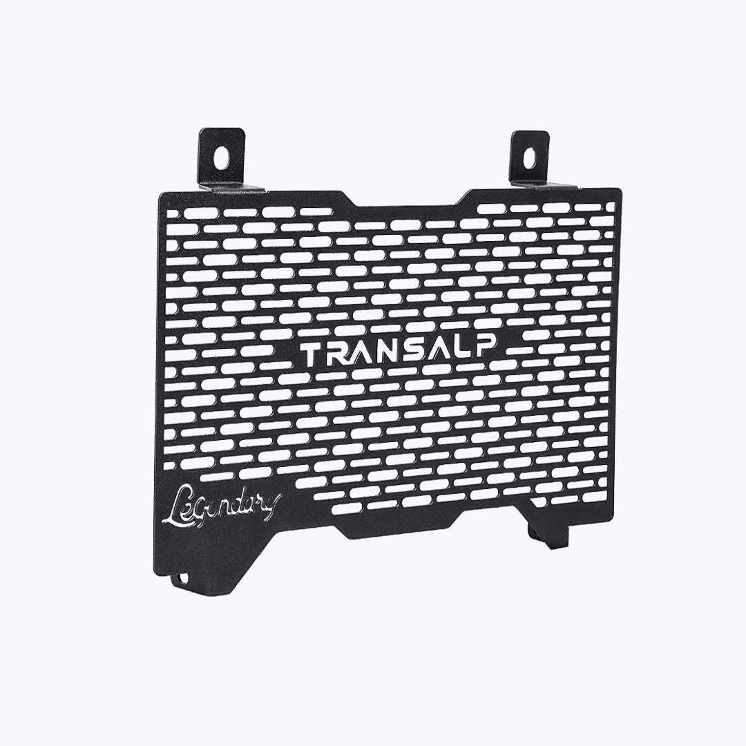 Legundary Custom Honda Transalp 750 Vector Radiator Grill Black Aluminium Radiator Guard
