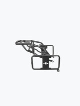 Legundary Custom Poseidon Saddle Stay with Carrier for Bajaj Dominar 400 Black Mild Steel Touring Luggage Setup