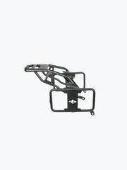 Legundary Custom Poseidon Saddle Stay with Carrier for Bajaj Dominar 400 Black Mild Steel Touring Luggage Setup