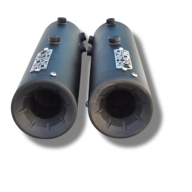 Rhino Racing SG-V1 stainless steel polished exhaust for Royal Enfield Shotgun 650