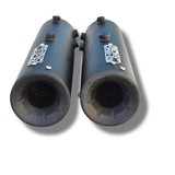 Rhino Racing SG-V1 stainless steel polished exhaust for Royal Enfield Shotgun 650