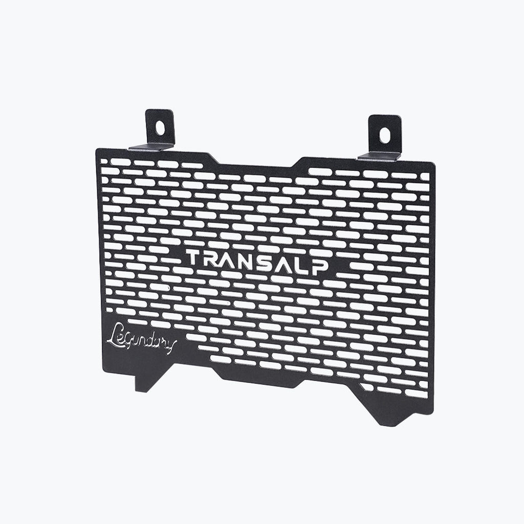 Legundary Custom Honda Transalp 750 Vector Radiator Grill Black Aluminium Radiator Guard