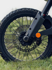 Legundary Custom KTM ADV 390 2025 rotex front wheel slider aluminium black silver axle fork protector