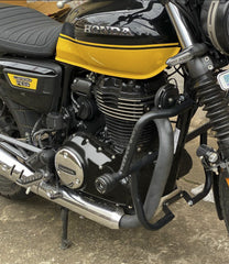 Moto Torque heavy duty crash guard for Honda H’ness CB350 with protective sliders and engine protection
