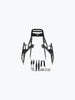 Legundary Custom Poseidon Saddle Stay with Carrier for Bajaj Dominar 400 Black Mild Steel Touring Luggage Setup