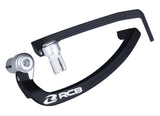 RCB GP2 V1 black motorcycle lever guard set 01H0083B