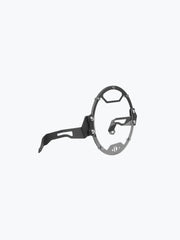 Legundary Custom Hness Oculus headlight shield black mild steel headlight guard protector Honda CB350