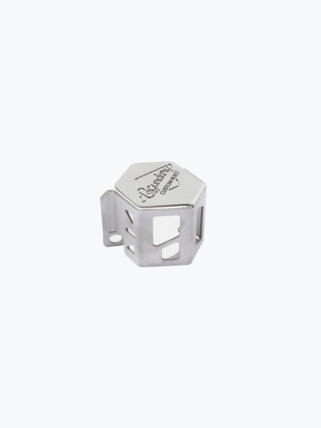 Legundary Custom Himalayan Rear Brake Fluid Cap Stainless Steel Silver Royal Enfield Brake Reservoir Cover