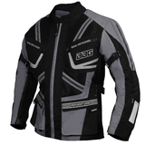 BBG Indiana Adventure motorcycle riding jacket with chest guard and CE Level 2 armour