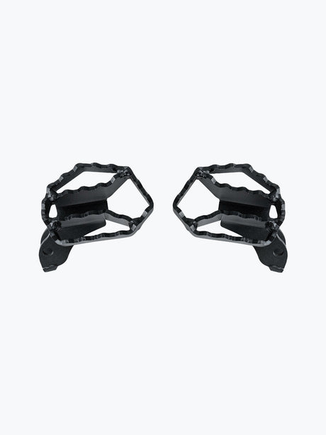 Legundary Custom RallyTrek Footrest Pair for Hero Xpulse 200 4V black powder coated mild steel wide foot pegs