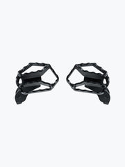 Legundary Custom RallyTrek Footrest Pair for Hero Xpulse 200 4V black powder coated mild steel wide foot pegs