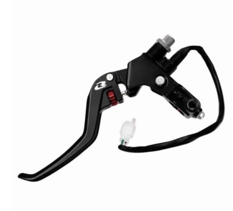 RCB 01BP066Z black aluminium left-hand cable clutch perch assembly