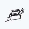 Legundary Custom Honda Transalp 750 Fort Knox Saddle Stay Black Side Box Mount Mild Steel