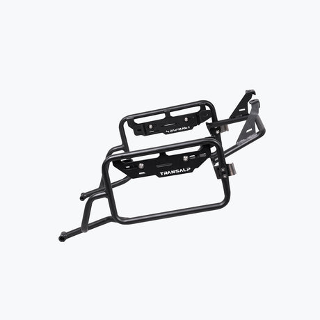 Legundary Custom Honda Transalp 750 Fort Knox Saddle Stay Black Side Box Mount Mild Steel