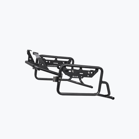 Legundary Custom Honda Transalp 750 Fort Knox Saddle Stay Black Side Box Mount Mild Steel